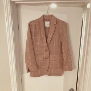 Madewell oversized linen blazer. Size XS
